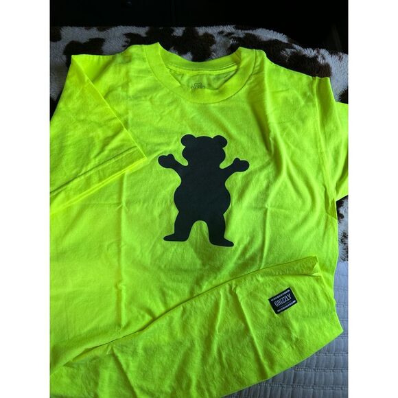 Other - Grizzly Grip tape Safety Reflective Bear Short Sleeve Graphic T-Shirt |‎ Small